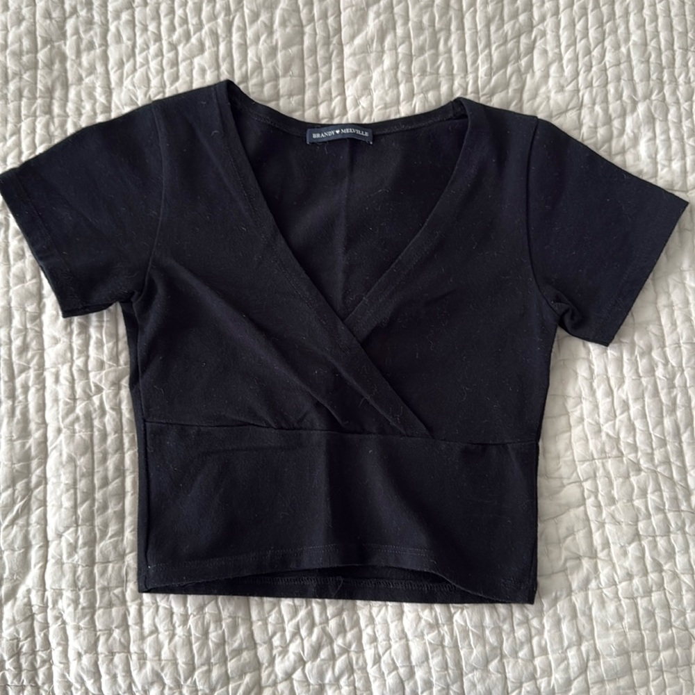 Brandy Melville Cross-Front Top